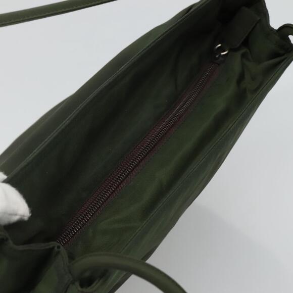 PRADA Tote Bag Nylon Green - Picture 6 of 16